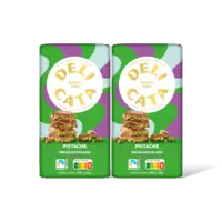 Delicata Melk met pistachevulling 2-pack