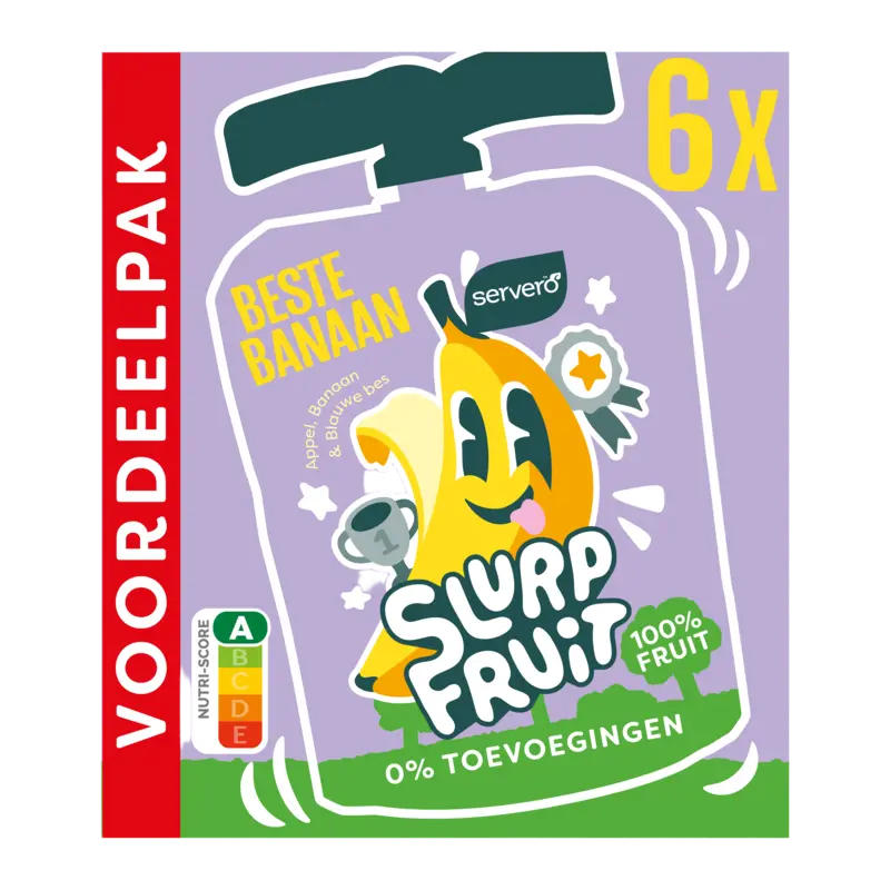 Slurpfruit beste banaan voordeelpak