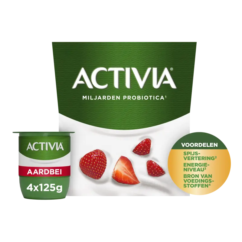 Activia Yoghurt aardbei