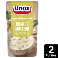 Unox Romige mosterdsoep