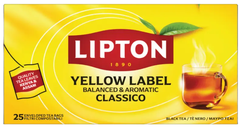 Lipton Yellow label