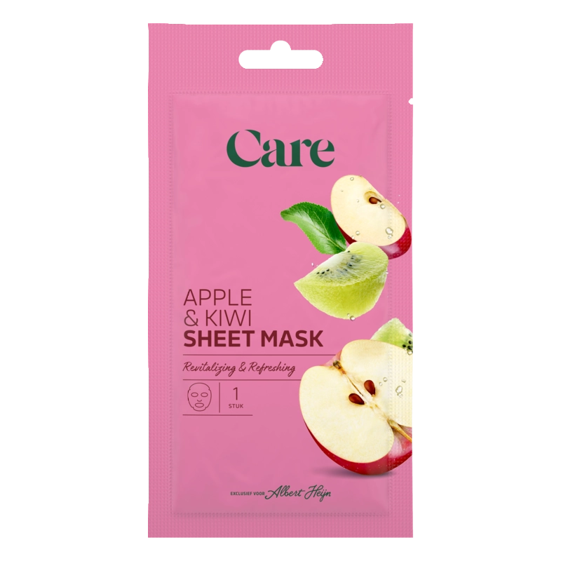 Apple kiwi sheet mask