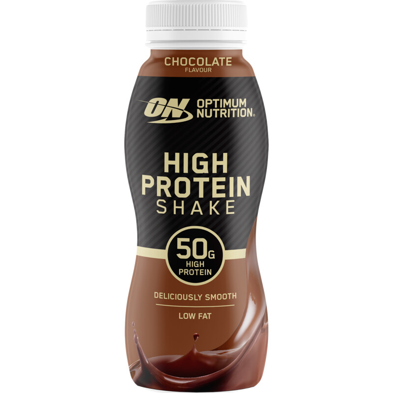 Een afbeelding van Optimum Nutrition High protein shake chocolate