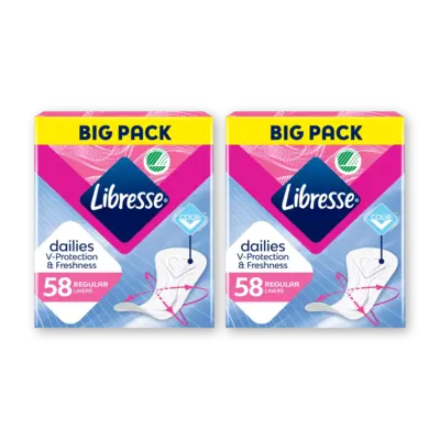 pdp-image-Libresse Dailies reg inlegkruisjes big pack 2pack