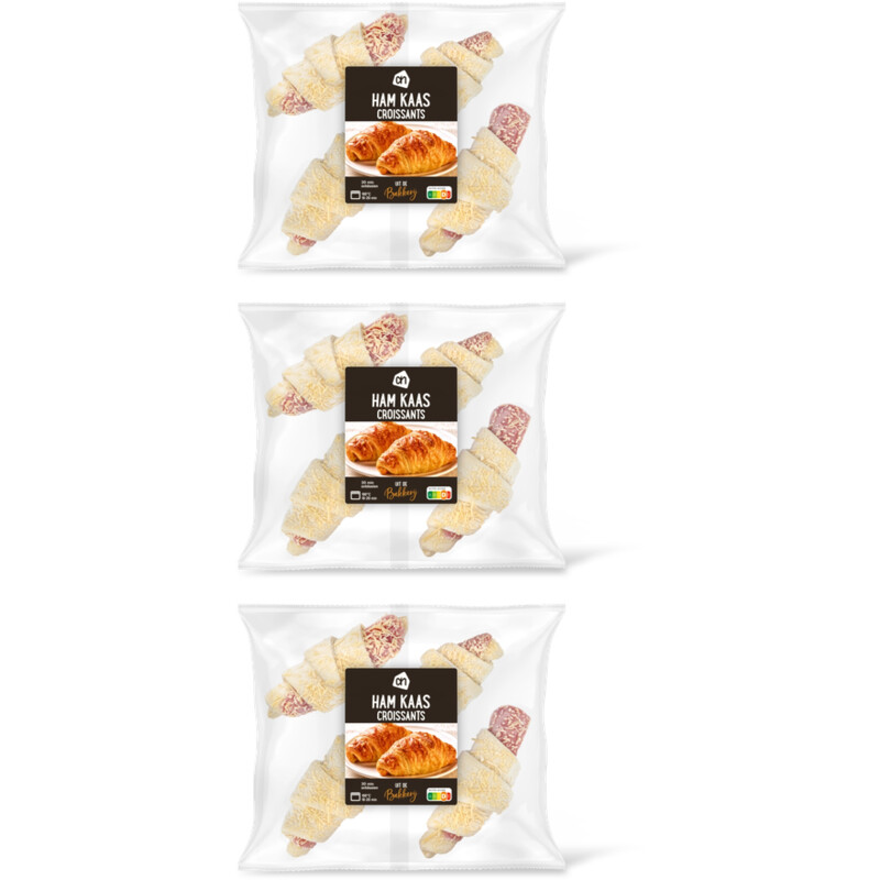 AH Ham kaas croissants 3-pack