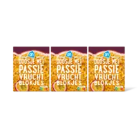 AH Doosje met passievruchtblokjes 3-pack