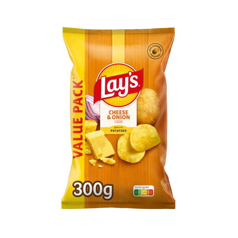 Cheese Onion Chips 300 gr