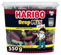 Haribo Dropmix gekleurd