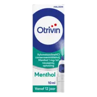 Otrivin XylometazolineHCI 1 mg/ml menthol