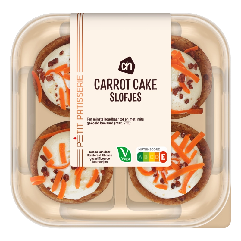 Carrot cake slofjes