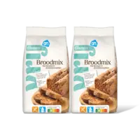 AH Glutenvrij Broodmix met lijnzaad & zonnebloempi 2pk