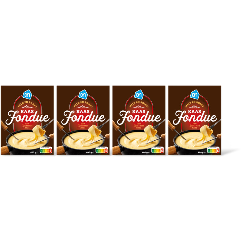 AH Zwitserse kaasfondue 4-pack