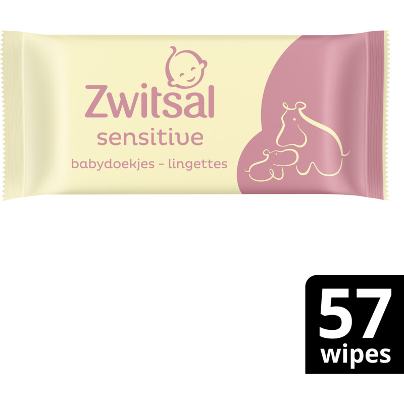 Een afbeelding van Zwitsal Baby sensitive billendoekjes