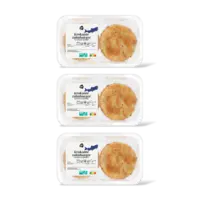 AH Krokante zalmburger feta spinazie 3-pack