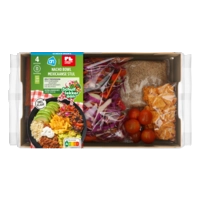 AH Gesneden verspakket nacho bowl Mex stijl