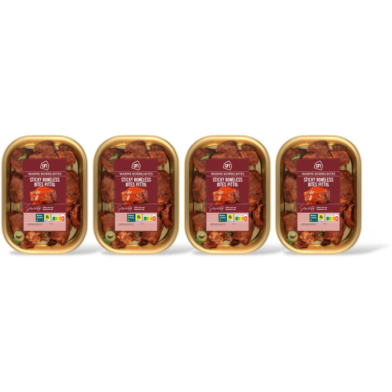 AH Sticky boneless bites pittig 4-pack