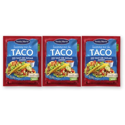 pdp-image-Santa Maria Kruidenmix taco no salt or sugar 3-pack