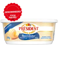 Président Roomboter ongezouten
