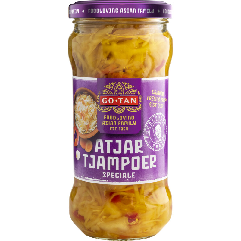 Een afbeelding van Go-Tan Atjar tjampoer spéciale 340gr