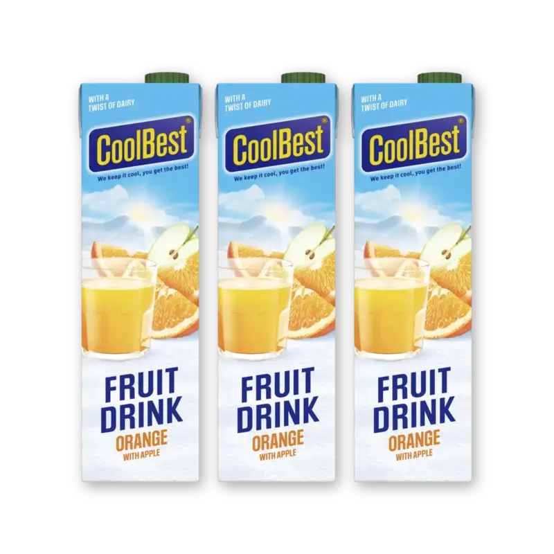 Fruit drink orange 3-pack