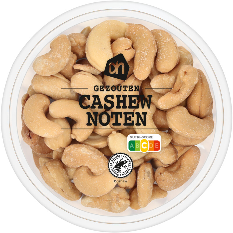 Een afbeelding van AH Gezouten cashewnoten