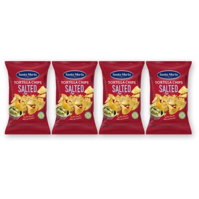 pdp-image-Santa Maria Tortilla chips salted 4-pack