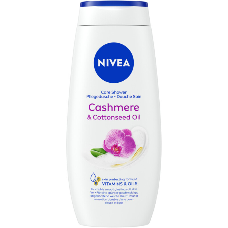 Een afbeelding van NIVEA Cashmere & cottonseed oil douchegel