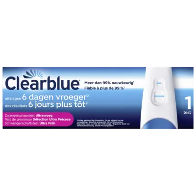 pdp-image-Clearblue Zwangerschapstest 6 dagen vroeger