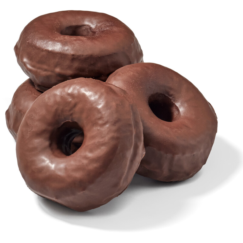 Een afbeelding van AH Donuts choco