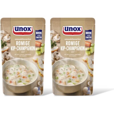 pdp-image-Unox Romige kip-champignonsoep 2-pack