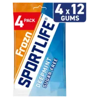 Sportlife Frozn deepmint sugar free gums 4-pack
