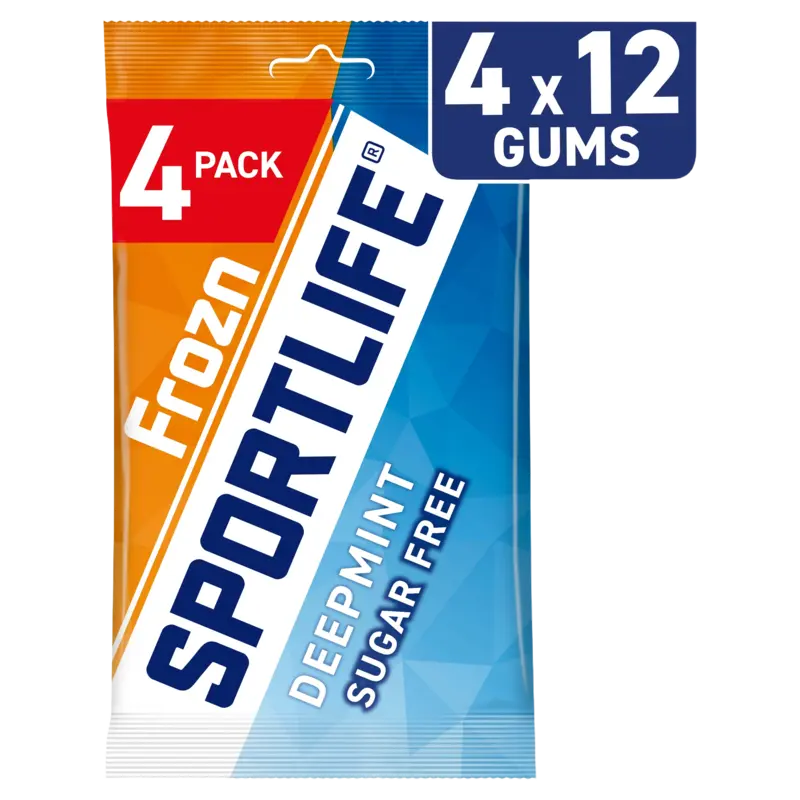 Frozn deepmint sugar free gums 4-pack