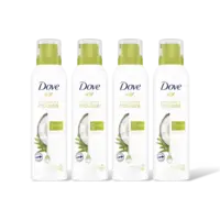 Dove Coconut oil shower mousse 4-pack