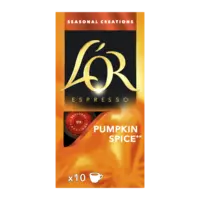 L'OR Espresso pumpkin spice capsules