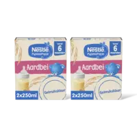Nestlé Pyjamapapje aardbei 6m+ 2-pack