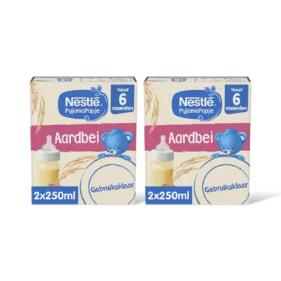 pdp-image-Nestlé Pyjamapapje aardbei 6m+ 2-pack
