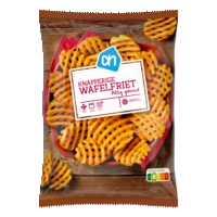 AH Knapperige wafelfriet pittig gekruid