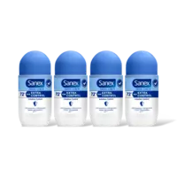 Sanex Derma care+ extra control roller 4-pack