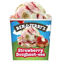 Ben & Jerry's Strawberry doughnut