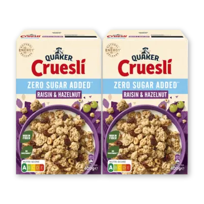 pdp-image-Quaker Cruesli raisin hazelnut zsa 2-pack