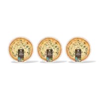 AH Quiche zalm spinazie 3-pack