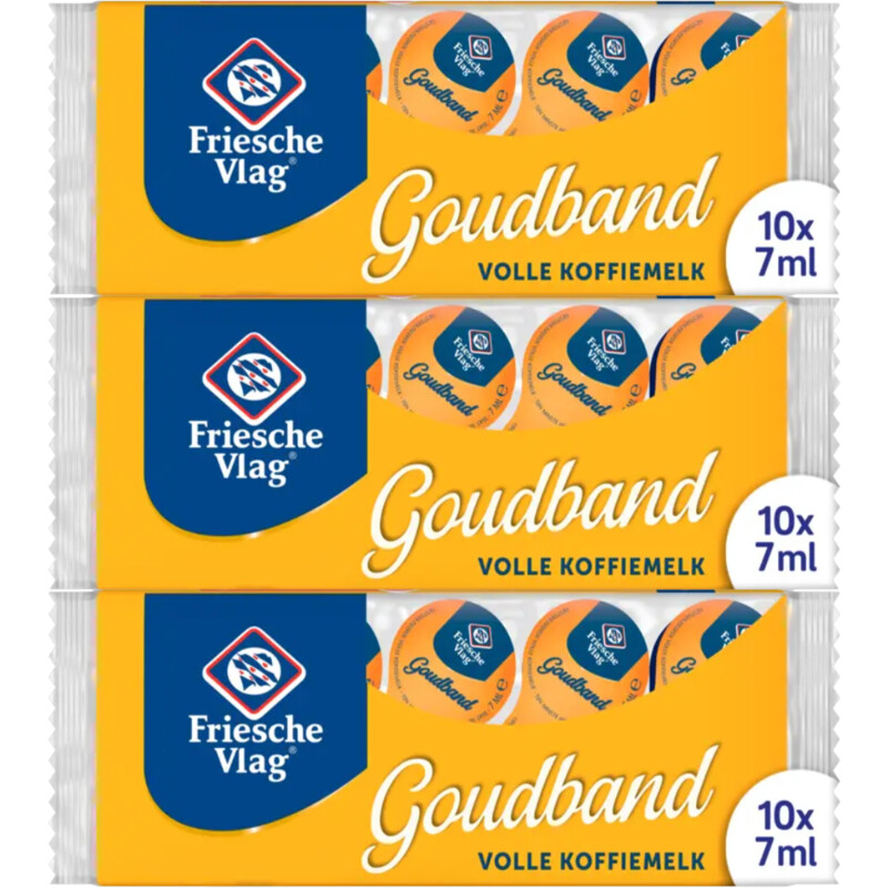 Friesche Vlag Goudband 3-pack