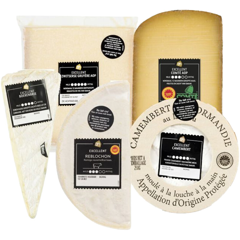 Een afbeelding van AH Excellent Luxe kaasplank pakket