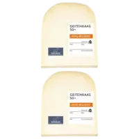 AH Geitenkaas jong belegen 50+ stuk 2-pack