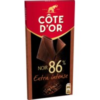 Een afbeelding van Côte d'Or Chocolade reep extra intense puur 86%