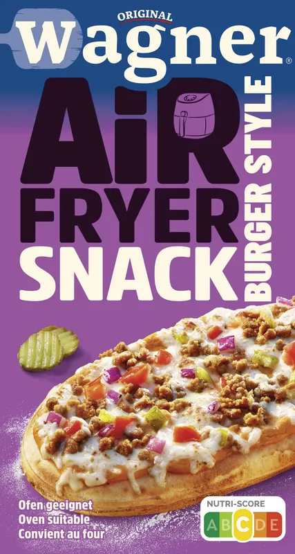 Wagner Airfryer snack burger style