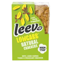 Leev Lowcarb crackers naturel