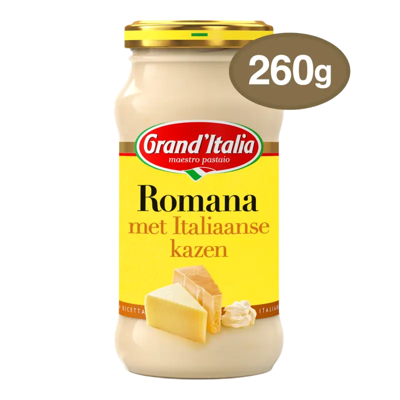 Romana met Italiaanse kazen