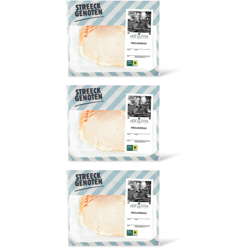 Streeckgenoten Fricandeau 3-pck