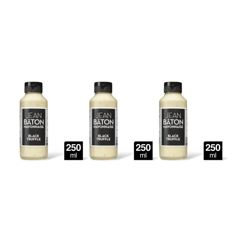 Jean Bâton Mayonnaise black truffle 3pack